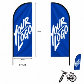 Fahrrad Sicherheitswimpel individuell gestalten und bed...